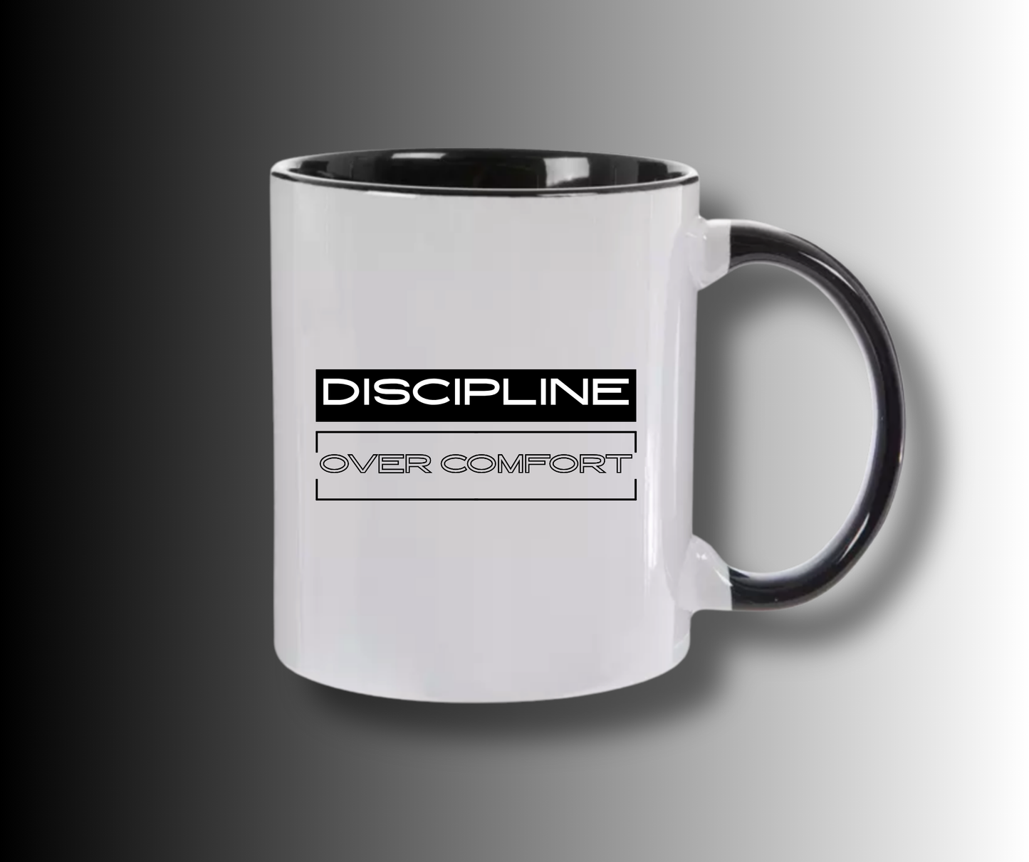 Discipline Over Comfort Mug