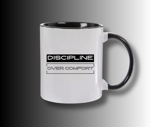 Discipline Over Comfort Mug
